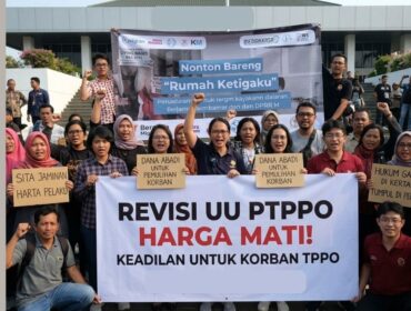 aktivis Beranda Migran Menuntut Revisi UU PTPPO