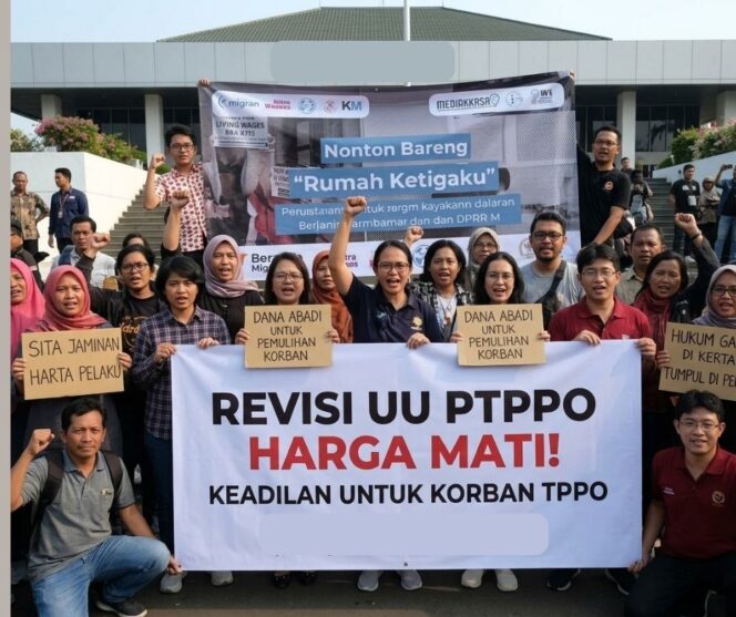 
					aktivis Beranda Migran Menuntut Revisi UU PTPPO