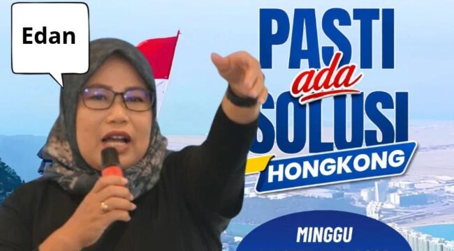 Judy, Kegiatan Pasti Ada Solusi Dinilai Edan