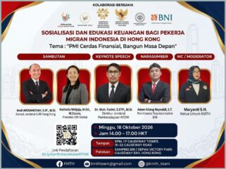KMTH dan KP2MI menggelar edukasi keuangan bagi Pekerja Migran Indonesia di Hong Kong. Ketahui cara bijak mengelola penghasilan dan perencanaan finansial.