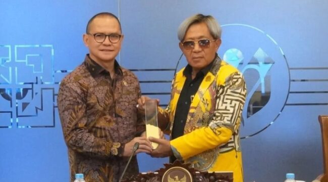 Menteri P2MI Drs Mukhtarudin dan Ketum Aspataki Saiful Mashud