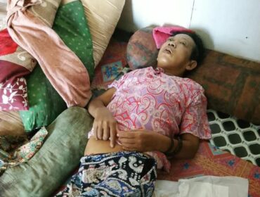 Sumiyati Binti Samin sebelum dipulangkan ke Pontianak Kalbar
