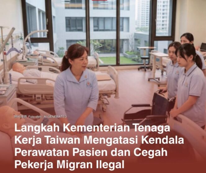 
					Aturan Baru Menteri Ketenagakerjaan Taiwan  Atasi Krisis Perawat Migran Kaburan