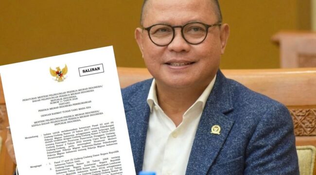 Menteri Pelindungan Pekerja MIgran Indonesia, Drs Muhtarudin 