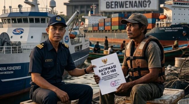 Ilustrasi. Siapa Otoritas Berwenang dalam Pelindungan Awak Kapal termasuk Awak Kapal Migran?