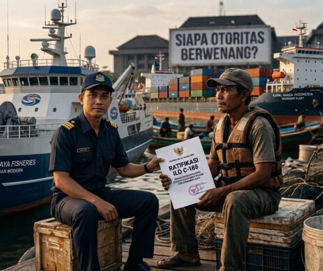 
					Ilustrasi. Siapa Otoritas Berwenang dalam Pelindungan Awak Kapal termasuk Awak Kapal Migran?