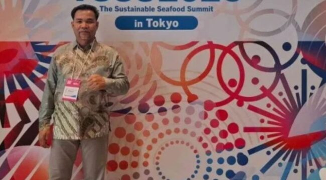 Syofyan El Comandante Ketum Sakti Pada Saat Menghadiri The Sustainable Seafood Summit 2026 di Jepang