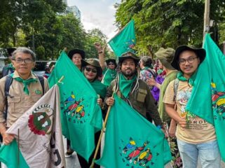 Delegasi Serikat Petani Indonesia dan Lavia Campesina