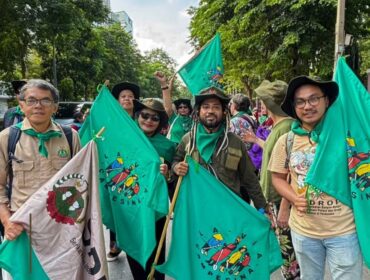 Delegasi Serikat Petani Indonesia dan Lavia Campesina