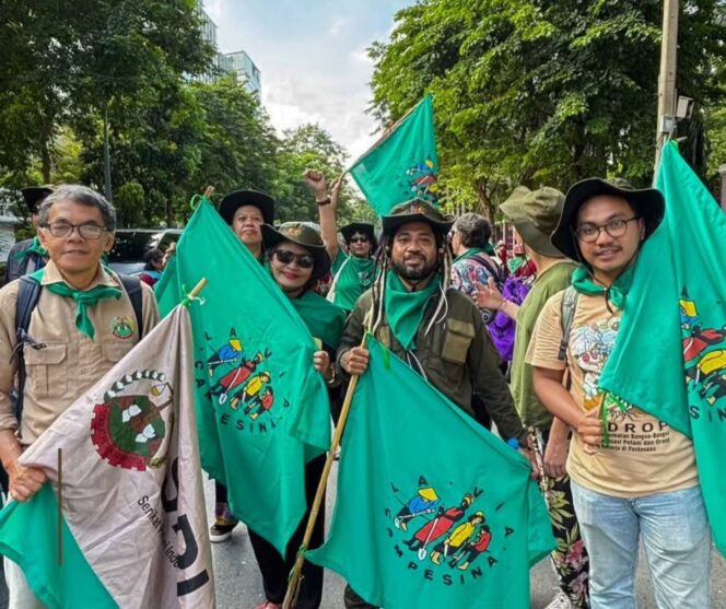 
					Delegasi Serikat Petani Indonesia dan Lavia Campesina
